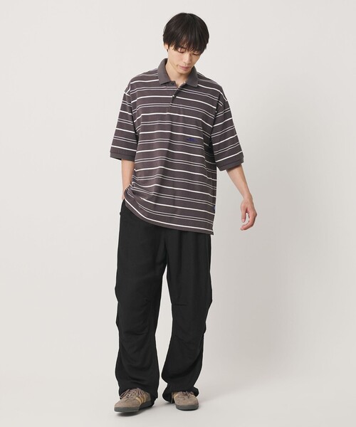 NICE WEATHER（ナイスウェザー）の「＜NICE WEATHER＞ミリタリー イージーパンツ（その他パンツ・メンズ・ブラック/ダークブラウン・S/M/L）」の5枚目の写真