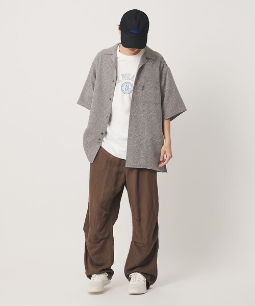 NICE WEATHER（ナイスウェザー）の「＜NICE WEATHER＞ミリタリー イージーパンツ（その他パンツ・メンズ・ブラック/ダークブラウン・S/M/L）」の6枚目の写真
