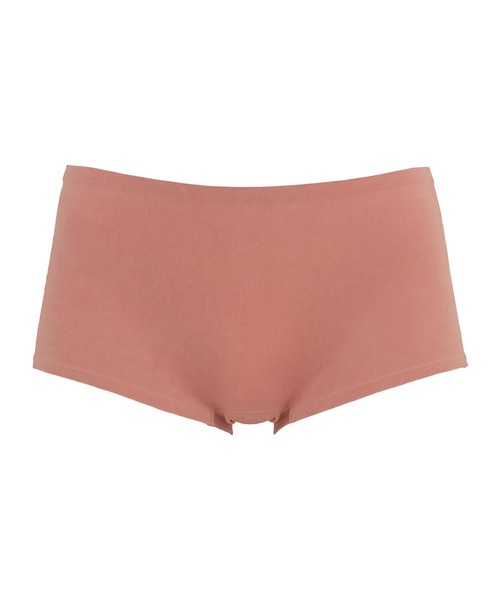BRADELIS NEWYORK(ブラデリスニューヨーク)の「シームレスボーイレッグショーツ ブラデリス(ショーツ・レディース・ブラック/ライトグレー/テラコッタ/モカ・1/2)」の4枚目の写真