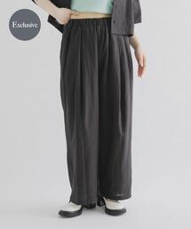 THE GOODLAND MARKET | 『別注』MIDIUMISOLID×THE GOODLAND MARKET LINEN easy pants(その他パンツ)