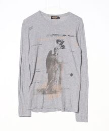ブランド古着】DIESEL BLACK GOLD（ディーゼル ブラック ゴールド）の DIESEL Black Gold 長袖カットソー グレー 新品