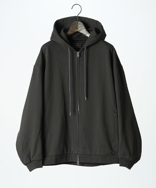 EGO TRIPPING（エゴトリッピング）の「mpa4136- MOLD-SWEATPARKA ジップパーカー(666702)（パーカー・メンズ・チャコール/杢グレー/ブラック・46/48）」の18枚目の写真