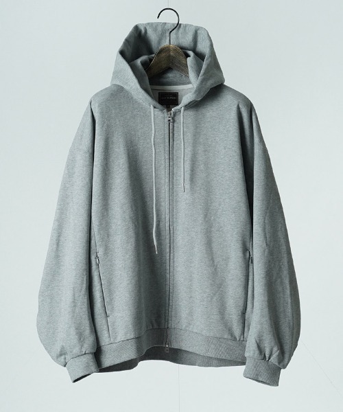 EGO TRIPPING（エゴトリッピング）の「mpa4136- MOLD-SWEATPARKA ジップパーカー(666702)（パーカー・メンズ・チャコール/杢グレー/ブラック・46/48）」の22枚目の写真