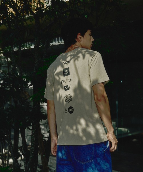 RVCA(ルーカ)の「RVCA メンズ ALL RVCA SS Tシャツ 【2026年春夏モデル】(Tシャツ/カットソー・メンズ・カーキ/ブラック系その他2/オフホワイト・X-LARGE/LARGE/SMALL/MEDIUM)」の3枚目の写真