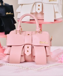 ❤︎Fiorforte リボンボストンバッグ ピンク❤︎ レディースのボストンバッグ（リボン）ファッション通販 - ZOZOTOWN