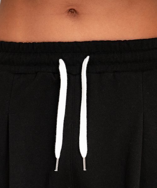 PHYSICAL GARMENTS（フィジカルガーメンツ）の「P1148 ワイドハーフショートパンツ_5部[ブラック]（その他パンツ・メンズ・その他・XX-LARGE/LARGE）」の5枚目の写真