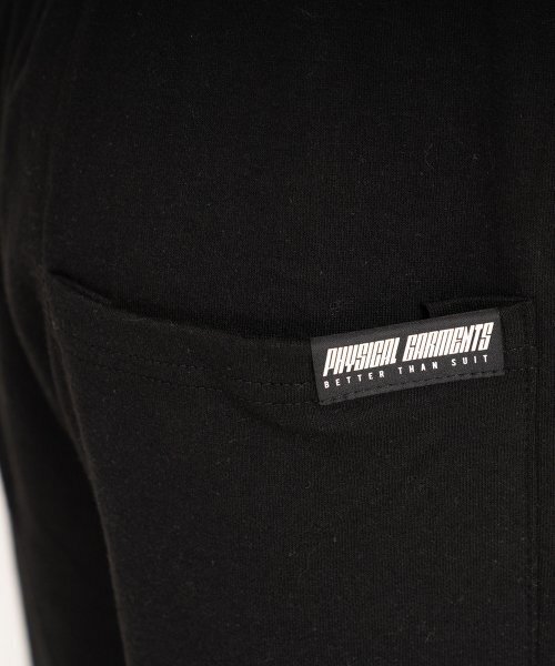 PHYSICAL GARMENTS（フィジカルガーメンツ）の「P1148 ワイドハーフショートパンツ_5部[ブラック]（その他パンツ・メンズ・その他・XX-LARGE/LARGE）」の6枚目の写真