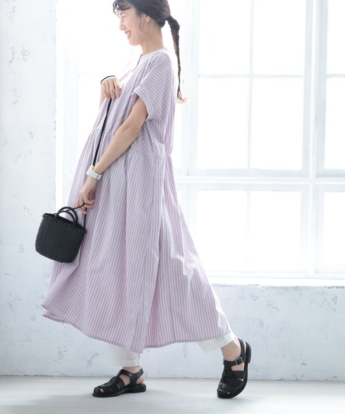 soulberry（ソウルベリー）の「亜麻リネンのレギンス（その他パンツ・レディース・ブラック/ホワイト・M/L/LL/3L/4L/5L）」の11枚目の写真