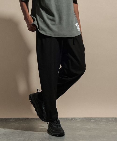NUMERALS（ヌメラルズ）の「[NUMERALS]BELTRIP DRAWSTRING PANT（その他パンツ・メンズ・オリーブ/ブラック・MEDIUM/LARGE）」の8枚目の写真