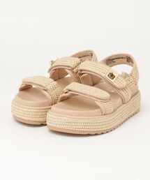STEVE MADDEN スティーブマデン ダブルベルトラフィアサンダル BIGMONA-US 9918