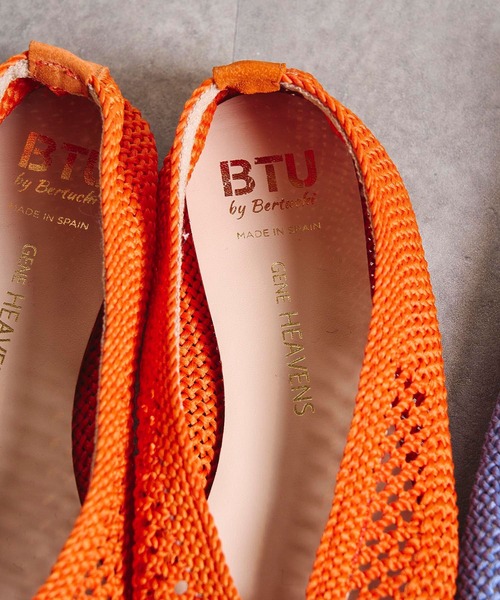 ROSE BUD(ローズバッド)の「【ROSE BUD別注】(Bertuchi x GENE HEAVENS) MESH FLAT SHOES(パンプス・レディース・ブラック/オレンジ/ブルー・38/36/37)」の8枚目の写真
