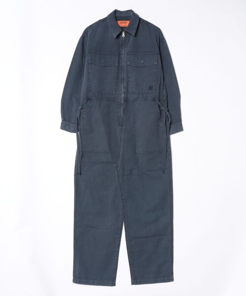UNIVERSAL OVERALL(ユニバーサルオーバーオール)の「【72】【it】【UNIVERSAL OVERALL】VINTAGE JUMP SUIT(つなぎ/オールインワン・メンズ・ブルー系・FREE)」の1枚目の写真