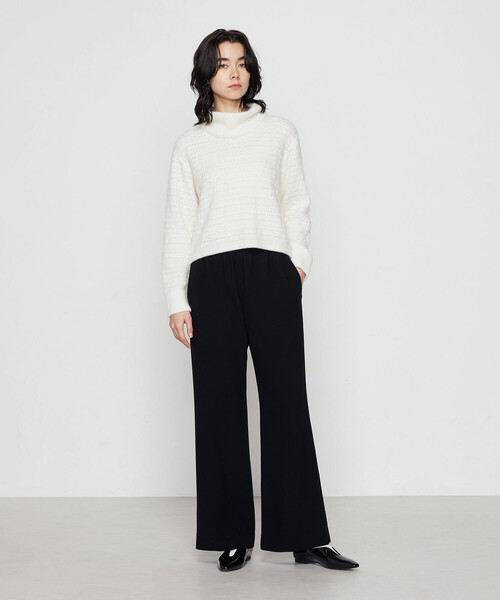 Gabardine K.T(ギャバジンケーティー)の「〔 +サイズ 〕 モヘヤブレンドヤーンセーター(ニット/セーター・レディース・オフホワイト・15号)」の13枚目の写真