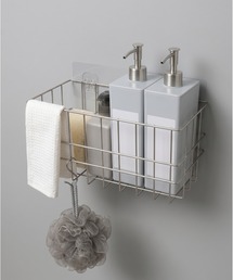 オカトー（オカトー）の「フィルムフック付きステンレスバスケット（バス/トイレグッズ）」