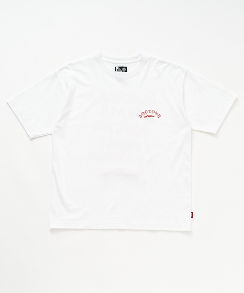 Quiksilver(クイックシルバー)の「<QUIKSILVER X DOGTOWN> メンズ DTQS PG LETTER PRINT ST 半袖コットンTシャツ バックロゴ【2026年夏モデル】(Tシャツ/カットソー・メンズ・ホワイト/ブラック・X-LARGE/MEDIUM/LARGE)」の10枚目の写真