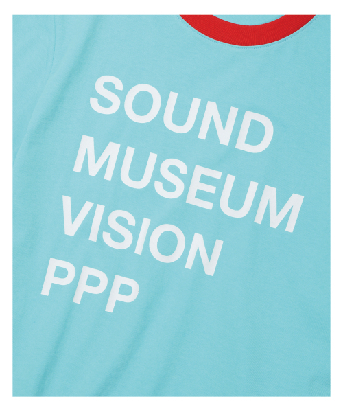 PIEDPIPER(パイド・パイパー)の「サウンドタイポリンガーTシャツブルー(Tシャツ/カットソー・レディース・その他・1/2)」の5枚目の写真