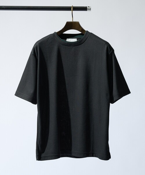 ABAHOUSE GRAY（アバハウスグレイ）の「サカリバ レイヤード 半袖Tシャツ（Tシャツ/カットソー・メンズ・グレイッシュベージュ/ホワイト/ブラウン/ブラック・46/48）」の6枚目の写真