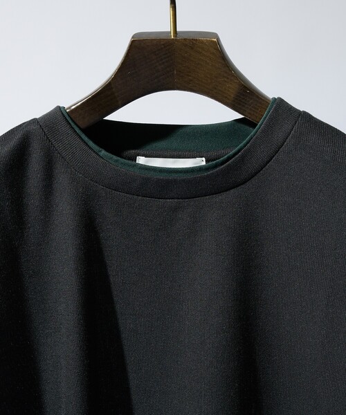 ABAHOUSE GRAY（アバハウスグレイ）の「サカリバ レイヤード 半袖Tシャツ（Tシャツ/カットソー・メンズ・グレイッシュベージュ/ホワイト/ブラウン/ブラック・46/48）」の8枚目の写真