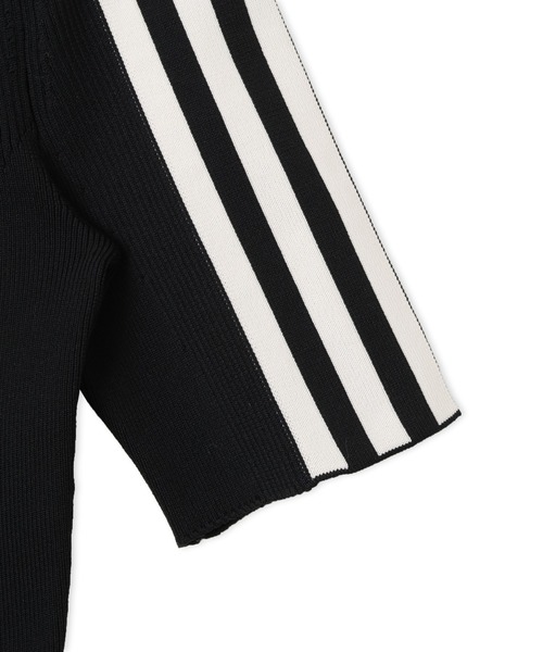 adidas(アディダス)の「adidas TECH RIB CALI TEE / アディダス テック リブ カリ Tシャツ(Tシャツ/カットソー・レディース・ブラック・L/M/S)」の6枚目の写真