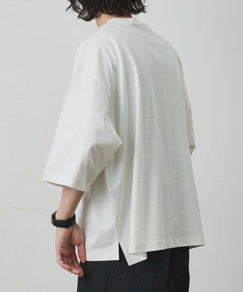 COLONY 2139(コロニートゥーワンスリーナイン)の「接触冷感スーパービッグT(Tシャツ/カットソー・メンズ・ブラック/ピンク/ホワイト・MEDIUM/LARGE)」の10枚目の写真