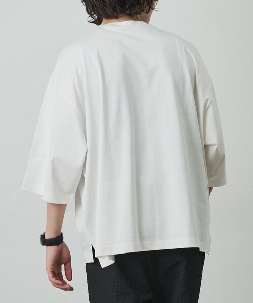COLONY 2139(コロニートゥーワンスリーナイン)の「接触冷感スーパービッグT(Tシャツ/カットソー・メンズ・ブラック/ピンク/ホワイト・MEDIUM/LARGE)」の11枚目の写真