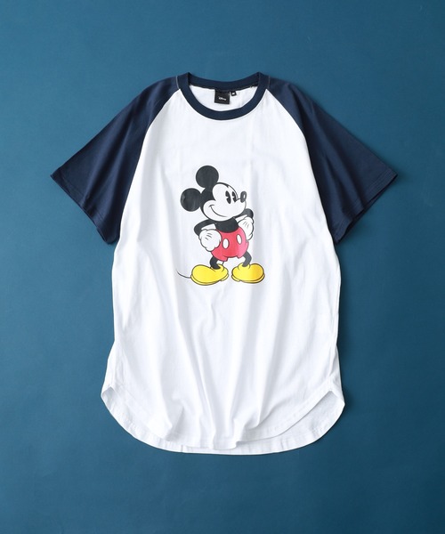 MICKEY MOUSE(ミッキーマウス)の「MICKEY MOUSE ミッキー ラグラン T 半袖(Tシャツ/カットソー・メンズ・ベージュ×ブラック/グレー系1/グレー系/ホワイト系その他/ホワイト系その他2/ホワイト系その他3/ホワイト系その他4/ベージュ系その他・L/XL/M)」の14枚目の写真