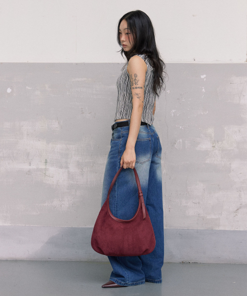 HAVEAWHALE(ハブアホエール)の「maro suede bag (BD)(ショルダーバッグ・レディース・その他・FREE)」の3枚目の写真