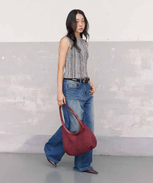HAVEAWHALE(ハブアホエール)の「maro suede bag (BD)(ショルダーバッグ・レディース・その他・FREE)」の5枚目の写真