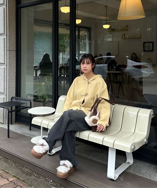 HAVEAWHALE(ハブアホエール)の「maro suede bag (BD)(ショルダーバッグ・レディース・その他・FREE)」の7枚目の写真