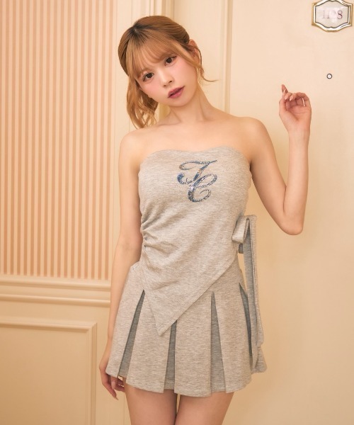 TITTY&CO.(ティティーアンドコー)の「ストーンロゴベアトップスウェットセットアップ(セットアップ・レディース・グレー/ブラック・FREE)」の21枚目の写真