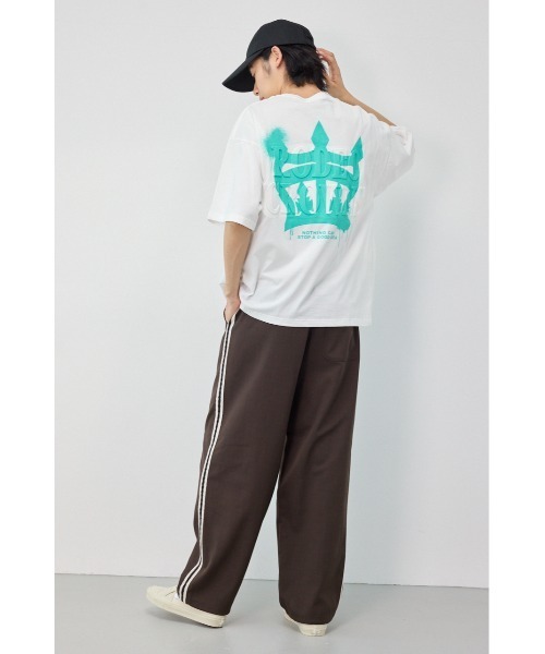 RODEO CROWNS WIDE BOWL(ロデオクラウンズワイドボウル)の「DRYNE Tech トラックパンツ(その他パンツ・メンズ・ライトベージュ/ダークブラウン/ダークグリーン・MEDIUM/LARGE)」の8枚目の写真