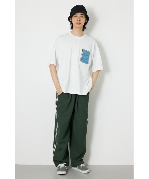 RODEO CROWNS WIDE BOWL(ロデオクラウンズワイドボウル)の「DRYNE Tech トラックパンツ(その他パンツ・メンズ・ライトベージュ/ダークブラウン/ダークグリーン・MEDIUM/LARGE)」の19枚目の写真