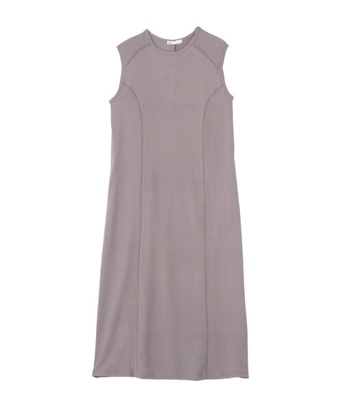 CRAFT STANDARD BOUTIQUE(クラフトスタンダードブティック)の「【接触冷感】ノースリーブワンピース(ワンピース・レディース・グレー/ダークブラウン・M/L)」の13枚目の写真