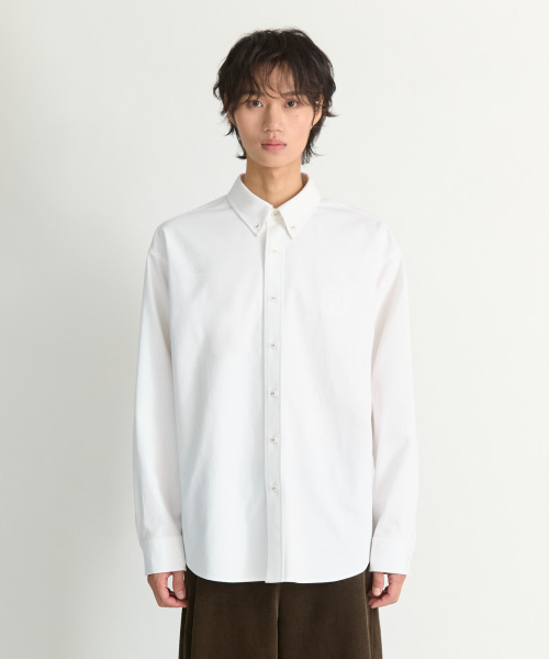 NONBLANK(ノンブランク)の「ブランクオックスフォードシャツ_ホワイト(シャツ/ブラウス・メンズ・ホワイト・LARGE/X-LARGE)」の12枚目の写真
