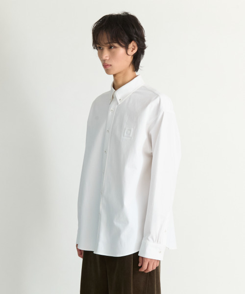 NONBLANK(ノンブランク)の「ブランクオックスフォードシャツ_ホワイト(シャツ/ブラウス・メンズ・ホワイト・LARGE/X-LARGE)」の14枚目の写真