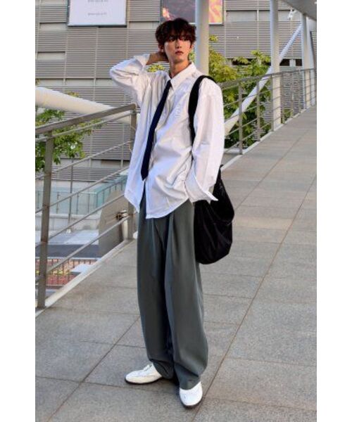 NONBLANK(ノンブランク)の「ブランクオックスフォードシャツ_ホワイト(シャツ/ブラウス・メンズ・ホワイト・LARGE/X-LARGE)」の9枚目の写真