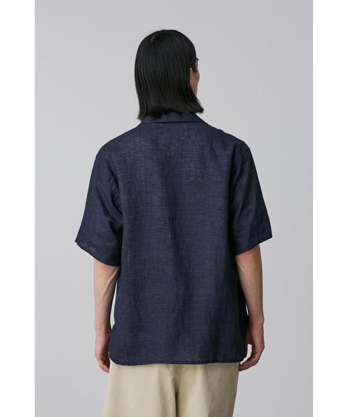 YLEVE(イレーヴ)の「YLEVE / LINEN POPLIN SHIRT(シャツ/ブラウス・メンズ・カーキ/ネイビー・3/4/5)」の12枚目の写真