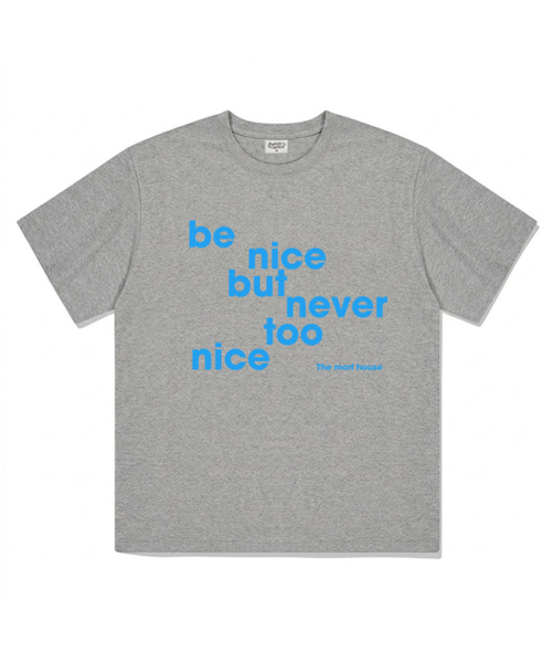 THEMORFHOUSE(ザモーフハウス)の「be nice オーバーサイズ 半袖Tシャツ ホワイト(Tシャツ/カットソー・レディース・その他・SMALL/MEDIUM/LARGE)」の3枚目の写真