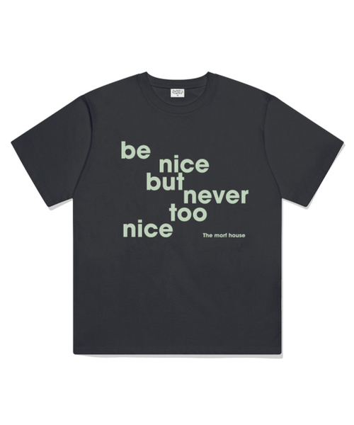 THEMORFHOUSE(ザモーフハウス)の「be nice オーバーサイズ 半袖Tシャツ ホワイト(Tシャツ/カットソー・レディース・その他・SMALL/MEDIUM/LARGE)」の5枚目の写真
