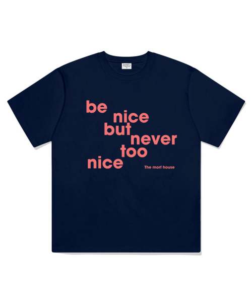 THEMORFHOUSE(ザモーフハウス)の「be nice オーバーサイズ 半袖Tシャツ ホワイト(Tシャツ/カットソー・レディース・その他・SMALL/MEDIUM/LARGE)」の6枚目の写真