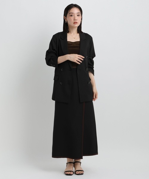 Andemiu(アンデミュウ)の「シアーベロアタンク/1043813(Tシャツ/カットソー・レディース・ブラウン/グレー/ブラック・FREE)」の20枚目の写真