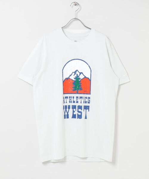 NIKE(ナイキ)の「NIKE AS M NSW TEE WASH XMAP(Tシャツ/カットソー・メンズ・ホワイト・LARGE/MEDIUM)」の1枚目の写真