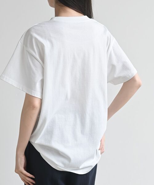 rps(アールピーエス)の「デニムリボンBIGT(Tシャツ/カットソー・レディース・杢グレー/ブラック・フリー)」の3枚目の写真