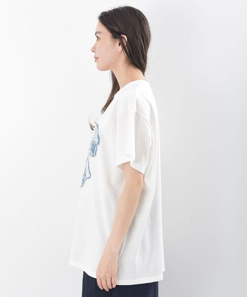 rps(アールピーエス)の「デニムリボンBIGT(Tシャツ/カットソー・レディース・杢グレー/ブラック・フリー)」の11枚目の写真