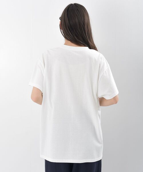 rps(アールピーエス)の「デニムリボンBIGT(Tシャツ/カットソー・レディース・杢グレー/ブラック・フリー)」の10枚目の写真