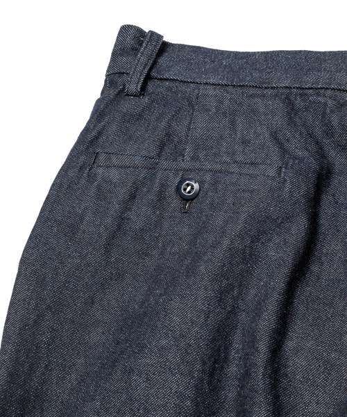 Sandinista(サンディニスタ)の「Denim Trousers - Washed / デニムトラウザー(デニムパンツ・メンズ・インディゴブルー/ブラック・SMALL/LARGE/MEDIUM)」の6枚目の写真
