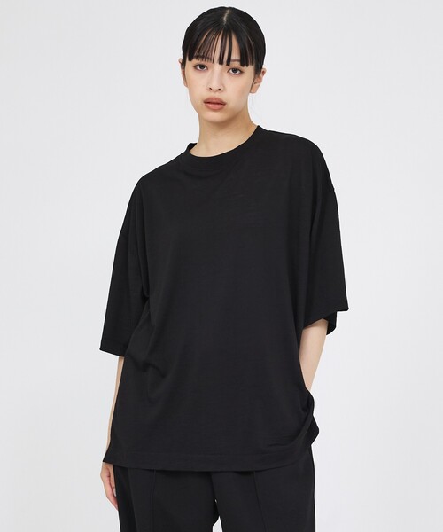 FORTUNA HOMME(フォルトゥナオム)の「【FORTUNA /フォルトゥナ】AMOUR / ウールTシャツ / 気温調整 / ユニセックス(Tシャツ/カットソー・メンズ・チャコールグレー/ブラック/ブラウン・M/L)」の10枚目の写真