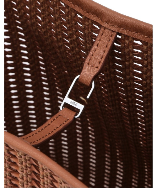 athe（アテ）の「[PANIER] ブラウンパニエメッシュショルダーバッグL AABA6E841W2（ショルダーバッグ・レディース・ブラウン・FREE）」の7枚目の写真