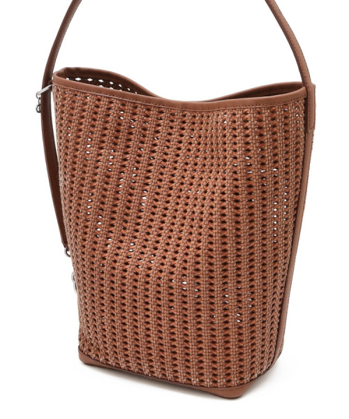 athe（アテ）の「[PANIER] ブラウンパニエメッシュショルダーバッグL AABA6E841W2（ショルダーバッグ・レディース・ブラウン・FREE）」の10枚目の写真