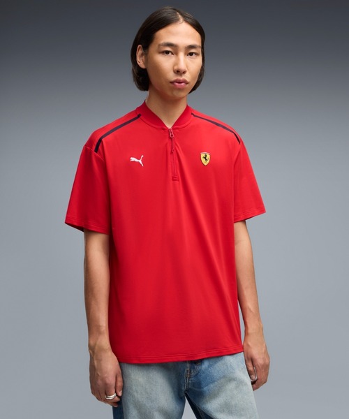 PUMA Mens Feralie Premium CS полуспортивная рубашка с коротким рукавом